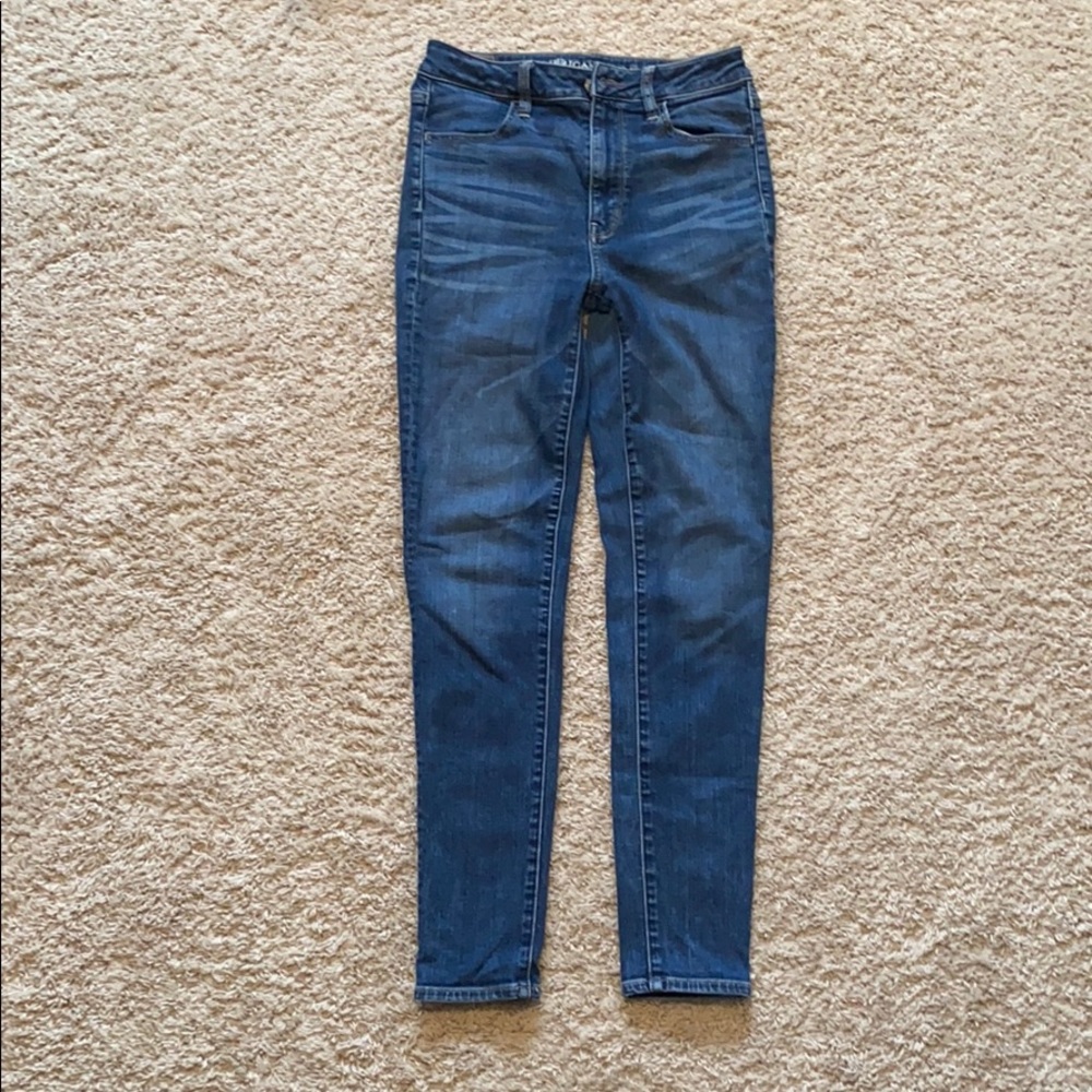 American eagle high waisted jeans